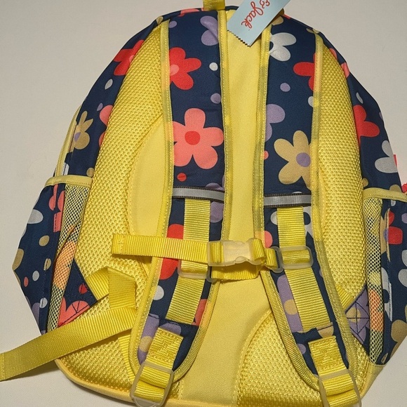 NWT Cat & Jack 17" Floral Kids Backpack. (E1) - Picture 7 of 7